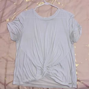 Hollister front knot t-shirt